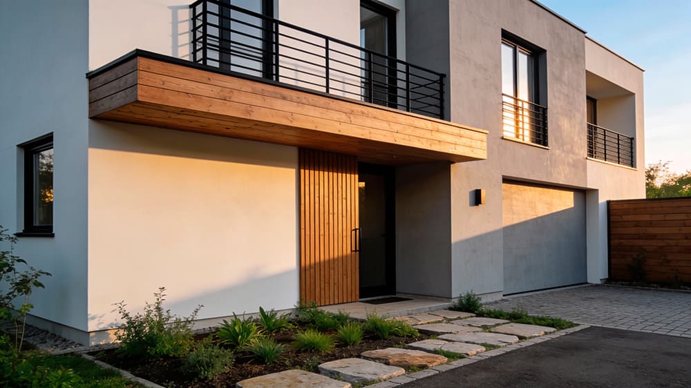 Fachada tons neutros