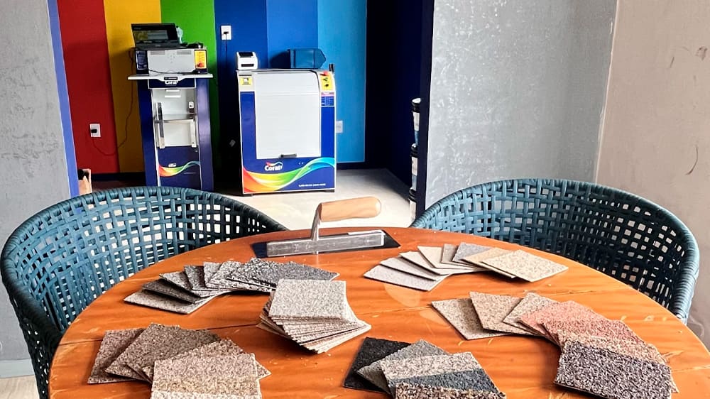 Tintas para parede, piso e gesso